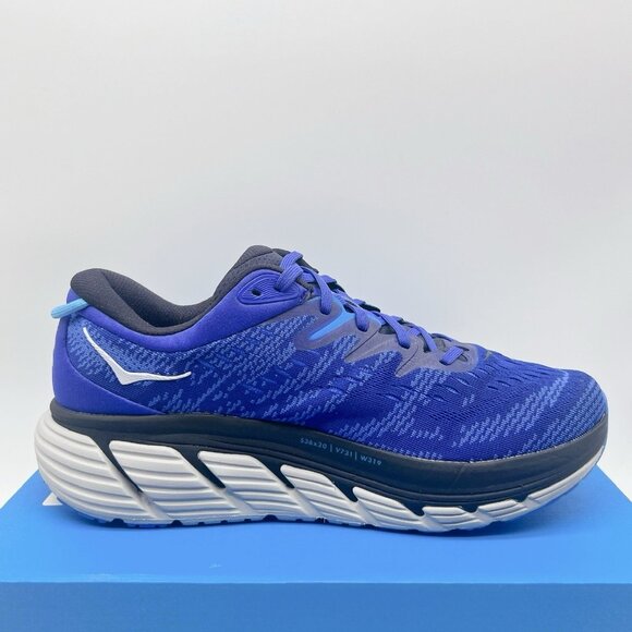 Hoka One One Gaviota 4 Running Shoe Sneakers Blue Graphite Mens US 9.5 - Picture 7 of 12